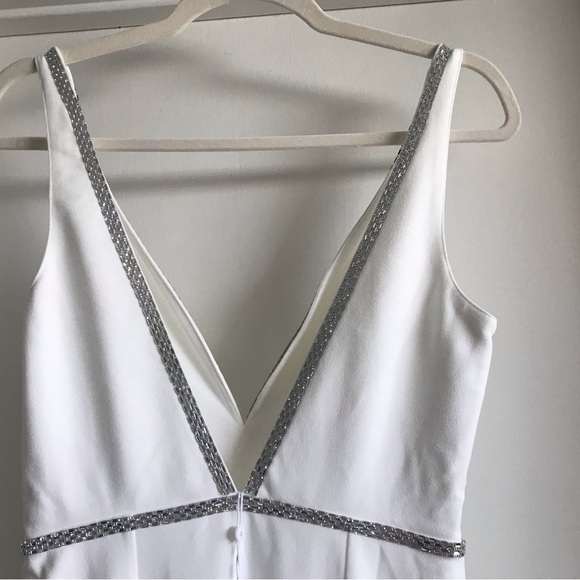 Lulus Mermaid White Rhinestone Maxi Dress - Picture 8 of 16